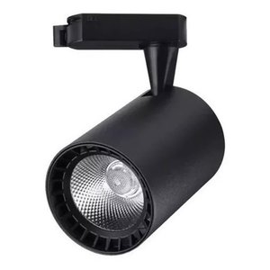 Spot Trilho Eletrificado 20w Preto 3000k