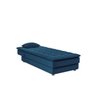 Sofá Cama Chaise 1 Lugar Penelope - Veludo Turkey Petroleo - 3