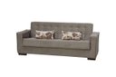 Ver imagem 1 de Sofá Cama Dinorá 3 Lugares - New Chumbo Pena Almofada 421