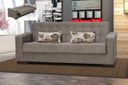 Ver imagem 3 de Sofá Cama Dinorá 3 Lugares - New Chumbo Pena Almofada 421