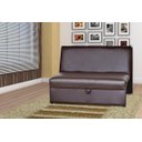 Ver imagem 3 de Sofá Cama Malu - Marrom Corino