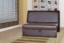 Ver imagem 3 de Sofá Cama Malu - Marrom Corino