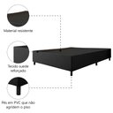 Ver imagem 5 de Cama Box Base Casal Queen 1,58m Suede Marsala
