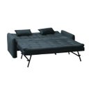 Ver imagem 3 de Sofá Cama Reclinável com Cama Auxiliar Madalena