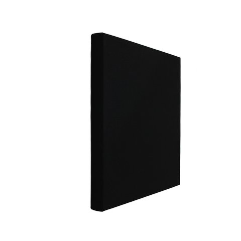 Painel Acústico Absorvedor Anti-chamas Soft 60x60cm Maestra:preto Crepe