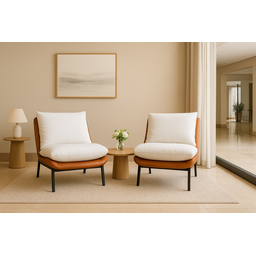 Poltrona Pipa White Arrow Branca - 5