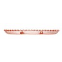 Ver imagem 3 de Petisqueira Cristal C-3 Divisões Oval Pearl Rosa 30x15x2cm 28465 - Wolff