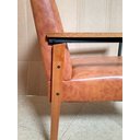 Ver imagem 4 de Conjunto 2 Poltronas Decorativa Fontana Courino Caramelo