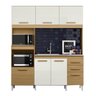 Kit Cozinha Compacta Camila Atacama Off White Arm Milani Store - 1