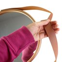 Ver imagem 6 de Espelho Decorativo Moderno Pequeno Redondo 33cm Rose Gold