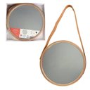 Ver imagem 1 de Espelho Decorativo Moderno Pequeno Redondo 33cm Rose Gold