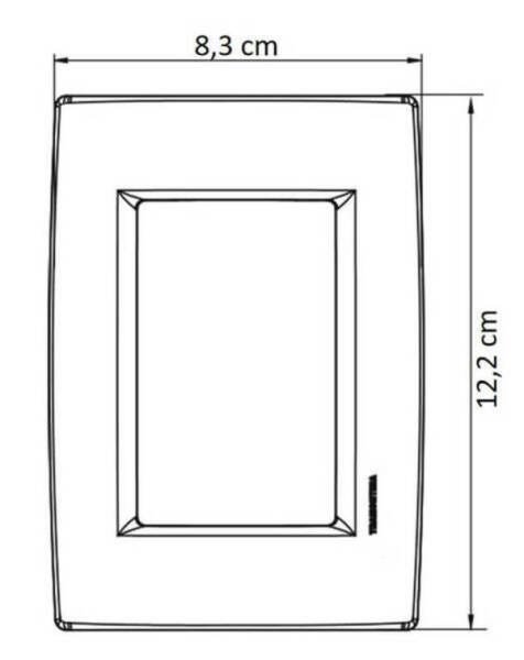 Conjunto 2 Interruptores Simples 10a 250v + 1 Tomada 2p+T 10a 250v 4x2 - IZY FLAT - 2