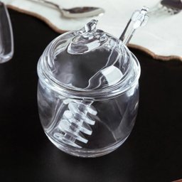 Meleira Bird em Cristal Ecológico com Pegador e Tampa 150ml - 5