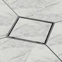 Ver imagem 1 de Ralo Oculto Inox 10x10 Invisível Tampa Quadrada Não É Pvc