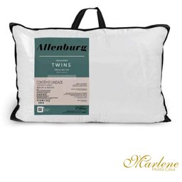 Travesseiro Twins Branco 50x70cm | MadeiraMadeira