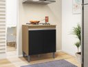 Ver imagem 2 de Balcão Gabinete Multiuso Cooktop Andreia 4 ou 5 Bocas