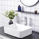 Ver imagem 7 de Torneira Banheiro Bica Alta Misturador Monocomando Bancada e Mesa Fc-134