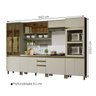 Cozinha Reta Modulada Connect Combo 09 Henn - 3
