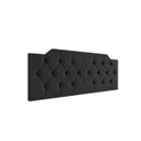 Ver imagem 2 de Cabeceira Capela Cama de Casal 1.40 - Gt Magazine:preto