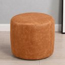 Ver imagem 3 de Puff Redondo 50cm Sala de Estar Living Coliseu W01 Couríssimo Canela - Lyam Decor