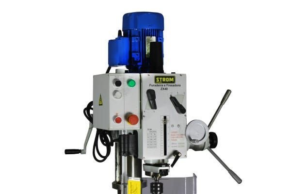 Zx40 Furadeira, Fresadora Elétrica de Coluna -220v - Strom