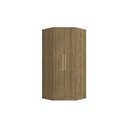 Ver imagem 1 de Guarda Roupa Closet Modulado Componível de Canto oblíquo Modulado Adapt N531 Kappesberg