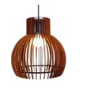 Ver imagem 1 de Jaspe Luminária Pendente Decorativa em Madeira