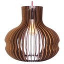 Ver imagem 2 de Esmeralda Luminária Pendente Decorativa em Madeira