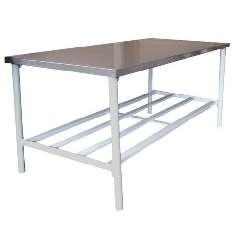 Bancada de Apoio Tampo Inox 1,90m X 0,90m BA 1900/900 - Metalcubas