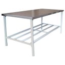 Ver imagem 1 de Bancada de Apoio Tampo Inox 1,40m X 0,60m BA 1400/600 - Metalcubas