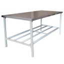 Ver imagem 1 de Bancada de Apoio Tampo Inox 1,40m X 0,90m BA 1400/900 - Metalcubas