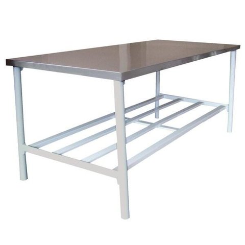 Bancada de Apoio Tampo Inox 1,40m X 0,90m BA 1400/900 - Metalcubas