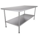 Ver imagem 1 de Bancada de Apoio Total Inox 1,80m X 0,70m BAI 1800/700 - Metalcubas