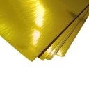 Ver imagem 2 de Vinil Adesivo Dourado Brilhante A4 135g À Prova D'água Filme Adesivo Glossy Pvc com 10 Folhas Master