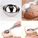 Ver imagem 4 de Colher de Sorvete com Ejetor Inox 3,5cm Doces Brigadeiros