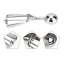 Ver imagem 2 de Colher de Sorvete com Ejetor Inox 3,5cm Doces Brigadeiros