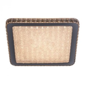 Plafon de Sobrepor Led 3000k 24w Bivolt 40x40x7,5cm Branco - Sindora Iluminação Dcx00332