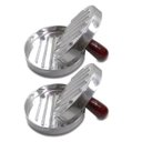 Ver imagem 1 de Kit 02 Molde para Hamburguer Forma Artesanal Modelar 11,5cm
