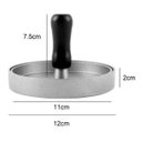 Ver imagem 3 de Kit 02 Molde para Hamburguer Forma Artesanal Modelar 11,5cm