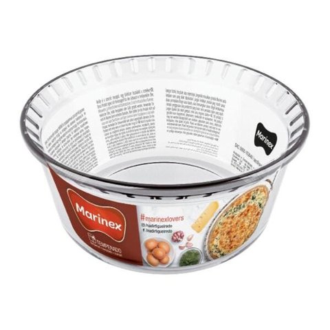 Forma Soufle 700Ml Vidro Temperado Marinex Pequena