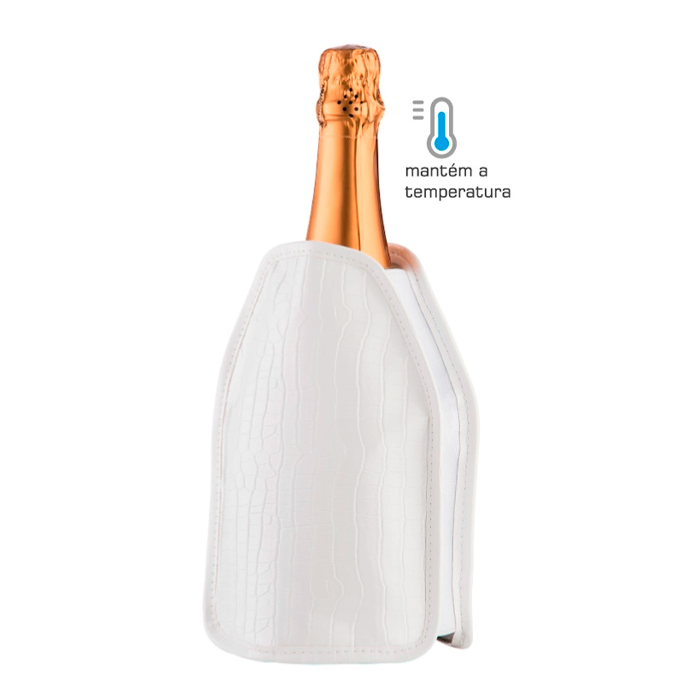 Cooler Térmico para Vinhos e Espumantes (branco Crocodilo)