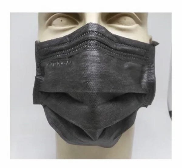 Máscara Preta Cirúrgica Descartável Elástico Protdesc 50 Un - 1