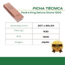 Ver imagem 6 de Pedra King 1200 Deluxe Water Stone Afiador p/Ferramentas e Facas