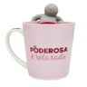 Caneca com Infusor para chá Poderosa 350ml - 1
