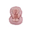 Ver imagem 1 de Capa para Bebê Conforto + Apoio de Corpo Redutor - Rosé