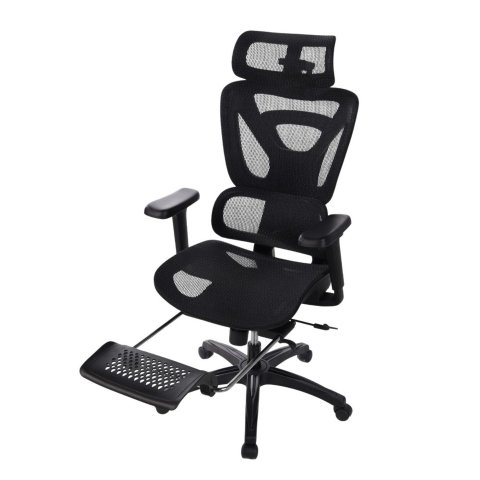 Cadeira Escritório Nr-17 Presidente BLM162 Nexo Blume Tela Mesh Preto Base Rodizio PU