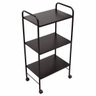 Mesa Carrinho Auxiliar com 3 Prateleiras - Linha Black Para Barbearias - BCMED - 1