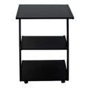 Ver imagem 3 de Mesa Auxiliar Carrinho Tipo Z com 3 Prateleiras - Linha Black para Barbearias - Bcmed