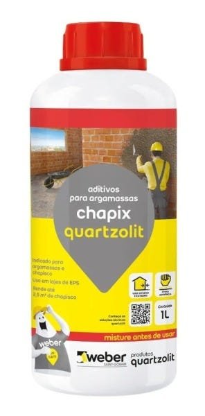 Adesivo Chapix Quartzolit 1 Litro 3 Unidades - 2