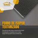 Ver imagem 2 de Forro Isopor Texturizado 1250 X 625 X 20mm C/ 25 Pçs - Preto